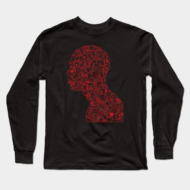 BASKETBALLART - THE JORDAN Long Sleeve T-Shirt by JORDAN-ART23